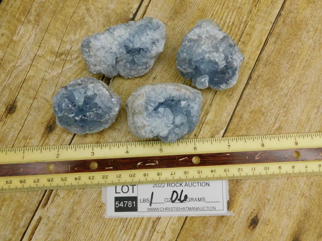 CELESTITE ROCK STONE LAPIDARY SPECIMEN