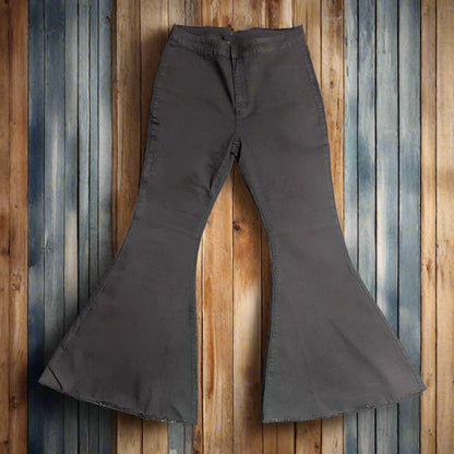 HOMEFOLK GRAY FLARE JEANS