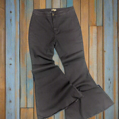 HOMEFOLK GRAY FLARE JEANS