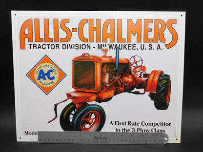 Allis-Chalmers Model U Tractor Metal Sign