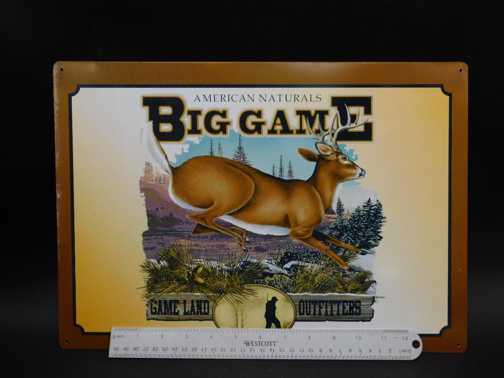 American Naturals Big Game Metal Hunting Sign